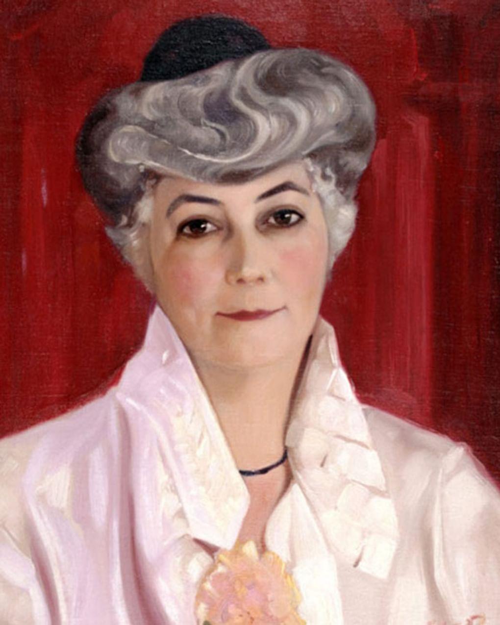 Святослав Рерих. Портрет Елены Рерих (фрагмент). 1931. Музей Н. Рериха, Нью-Йорк, США