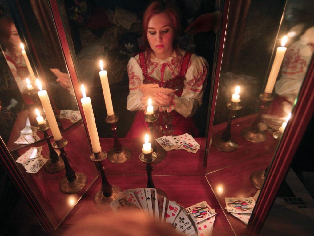 Рождественские гадания. Иваново, 2009 год. Фотография: Владимир Смирнов / ИТАР-ТАСС