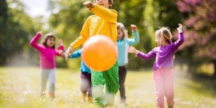 Основное изображение для события детские активные игры с мячём на свежем воздухе вышибала