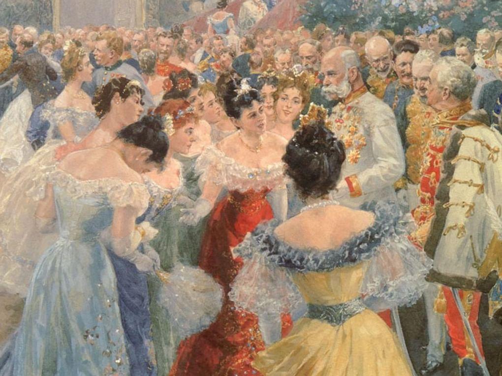 Вильгельм Гауз. Императорский бал. Год неизвестен. Частное собрание
