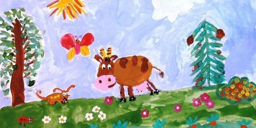 Основное изображение для события «Все краски радости». Открытие выставки детского рисунка.
