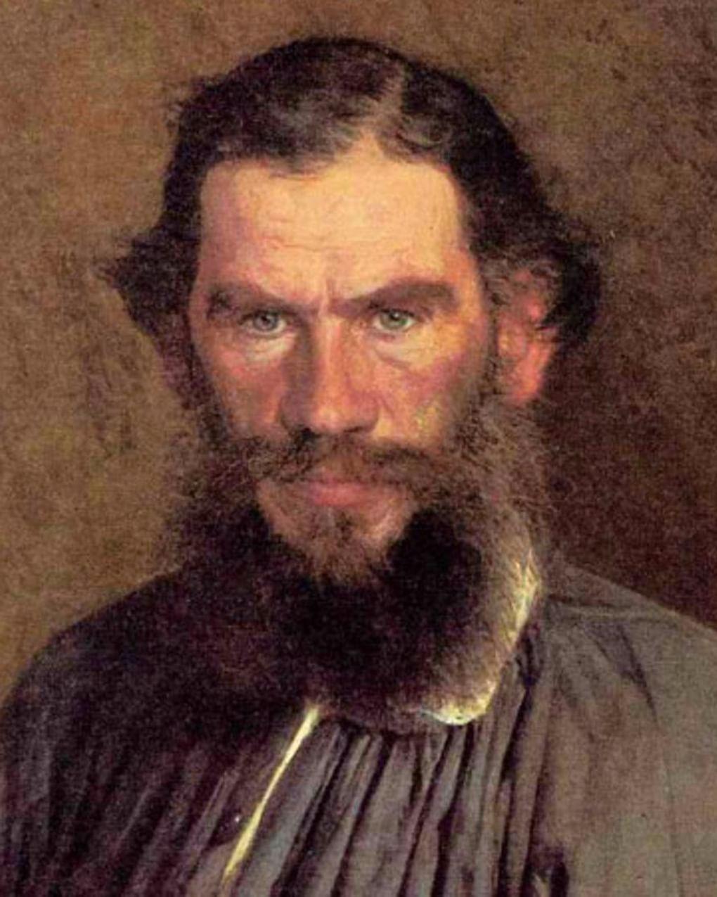 Иван Крамской. Портрет Л.Н. Толстого (фрагмент). 1873. Государственная Третьяковская галерея, Москва