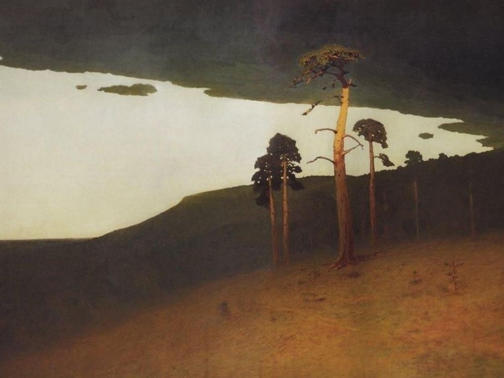Архип Куинджи. Крым (фрагмент). 1900-е. Государственный Русский музей, Санкт-Петербург