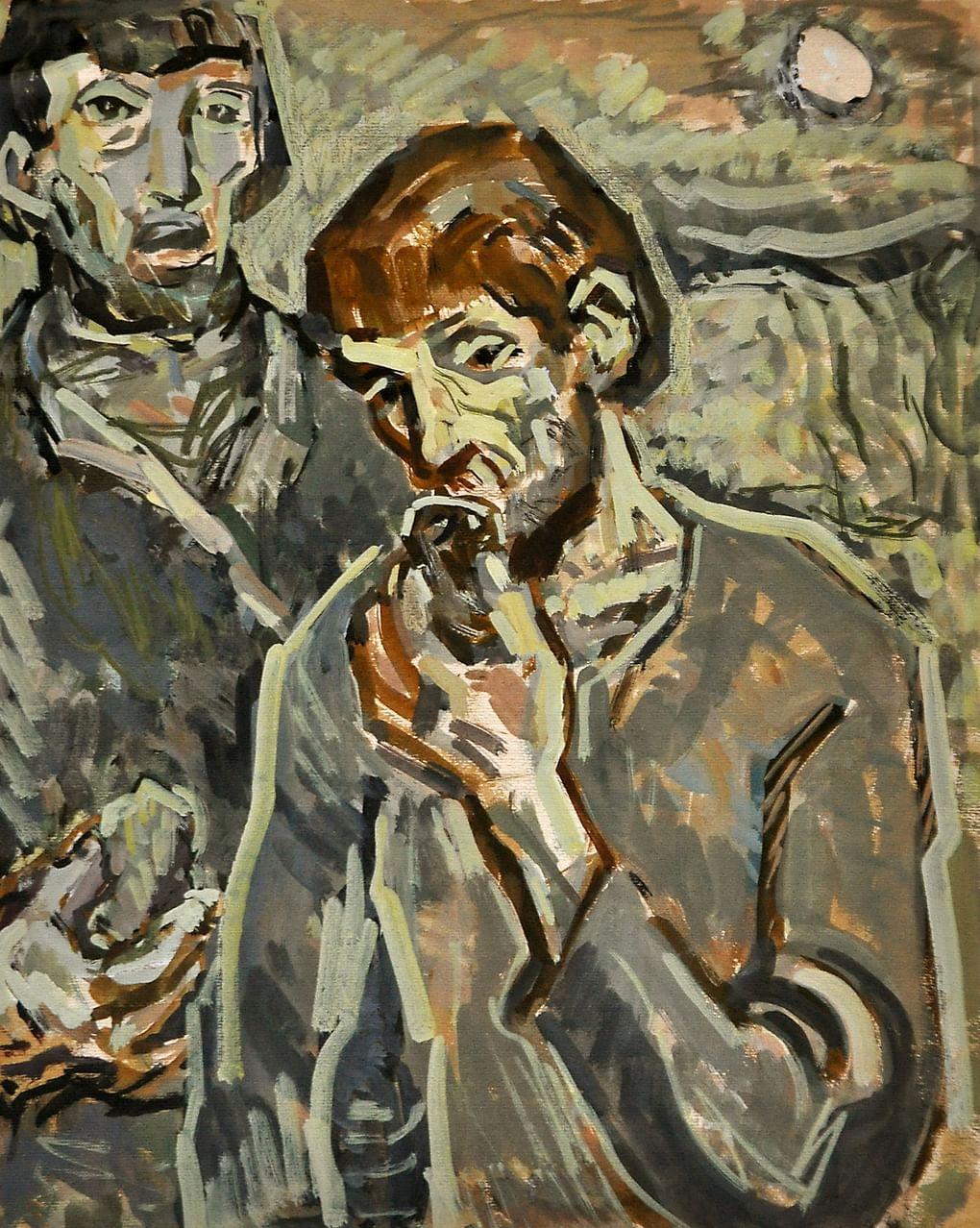 Соломон Гершов. Иллюстрация по мотивам поэмы Николая Некрасова «Кому на Руси жить хорошо». 1973. Государственное музейное объединение «Художественная культура Русского Севера», Архангельск