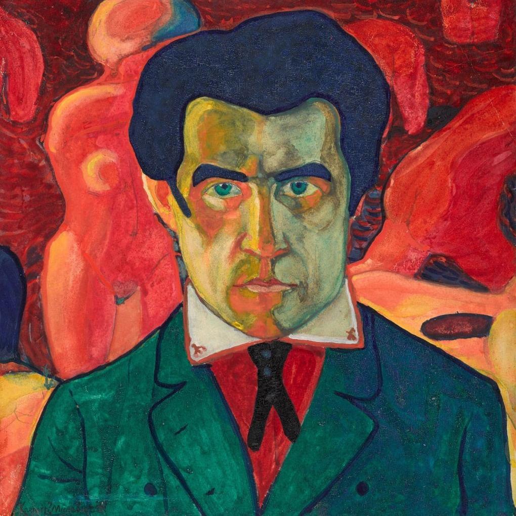 Казимир Малевич. Автопортрет. 1910. Государственная Третьяковская галерея, Москва