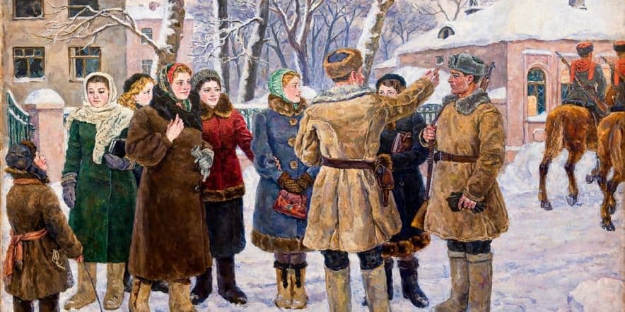 Основное изображение для события Лекция «Великая Отечественная война в произведениях отечественных художников»
