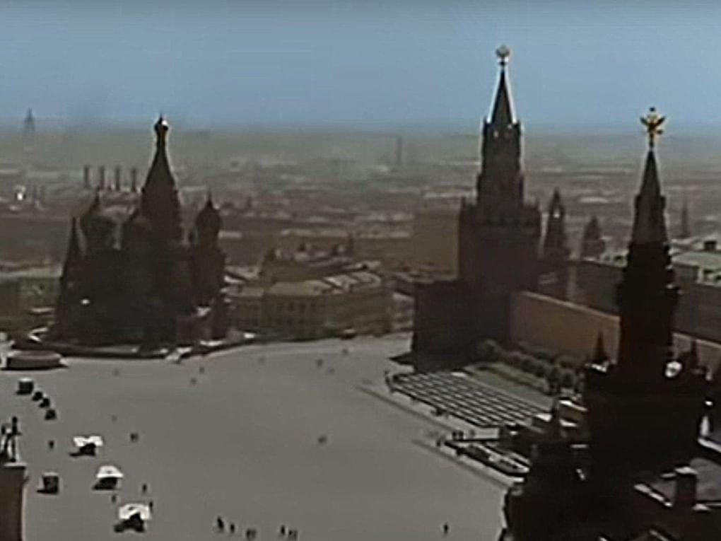 Кадр из музыкального художественного фильма Григория Александрова и Исидора Симкова «Цирк» (1936)