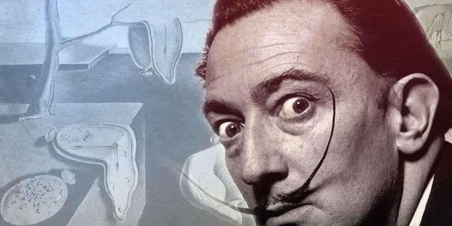 Основное изображение для события Виртуальный обзор «Живопись испанского художника Сальвадора Дали (1904-1989)»