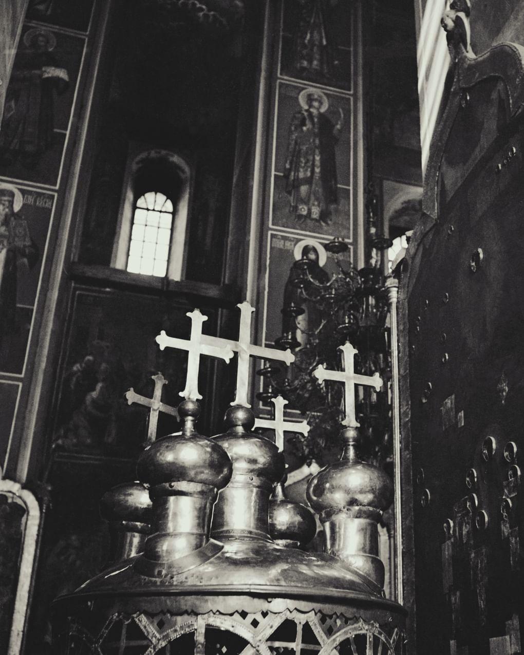Царь-фонарь. Владимиро-Суздальский музей-заповедник, Суздаль, Владимирская область, 1968 год. Фотография: Виктор Великжанин, Петр Носов / Фотохроника ТАСС
