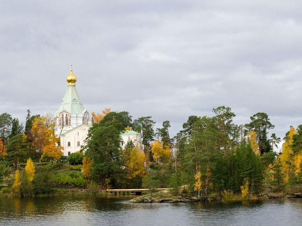 Никольский скит на архипелаге Валаам. Республика Карелия. Фотография: Сергей Яковлев / Фотобанк «Лори»