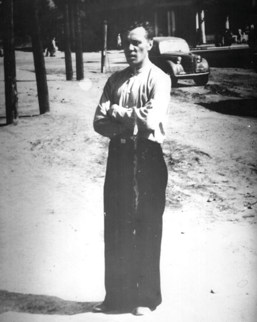 Виктор Астафьев. Красноярск, 1954 год. Фотография: Красноярский краевой краеведческий музей, Красноярск 