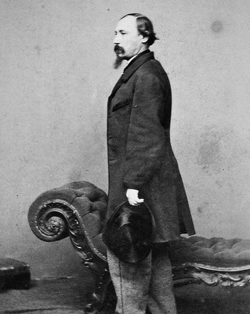 Николай Некрасов. Санкт-Петербург, 1861 год. Фотография: Государственный музей истории российской литературы имени В.И. Даля (Государственный литературный музей), Москва