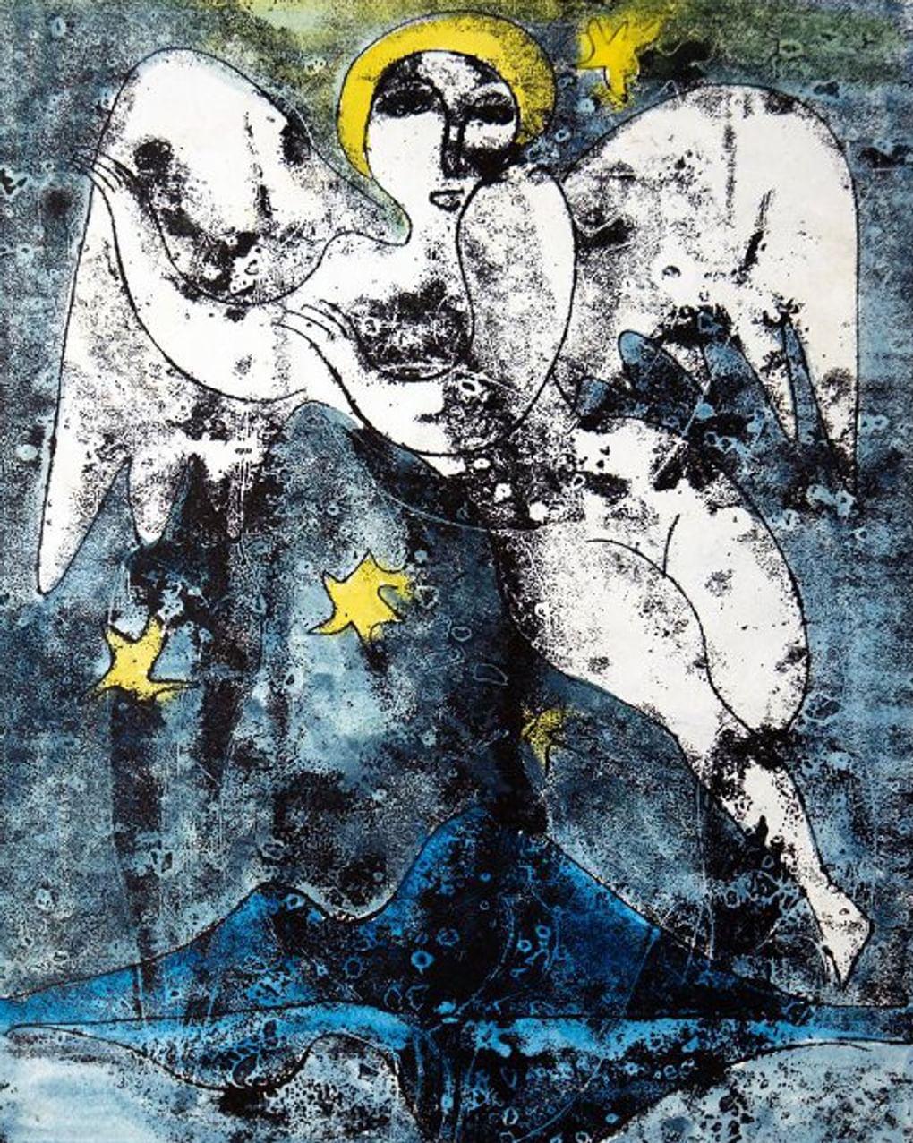 Александр Неумывакин. Посвящение Марине Цветаевой. 1991. Севастопольский художественный музей им. М.П. Крошицкого, Севастополь