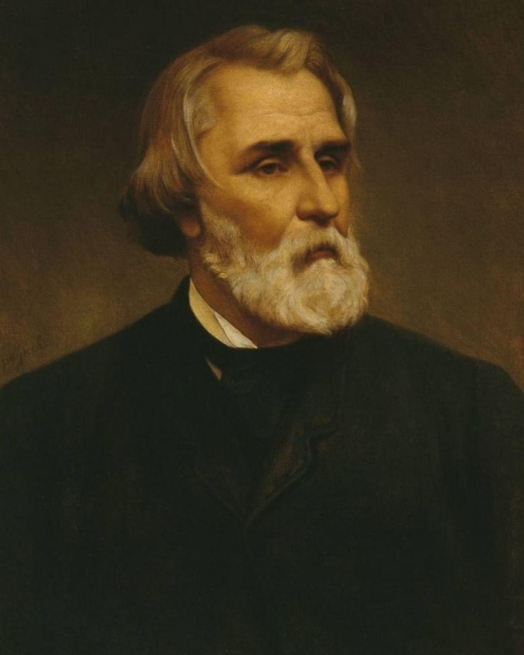 Кирилл Горбунов. Портрет Ивана Тургенева. 1872. Всероссийский музей А.С. Пушкина, Санкт-Петербург