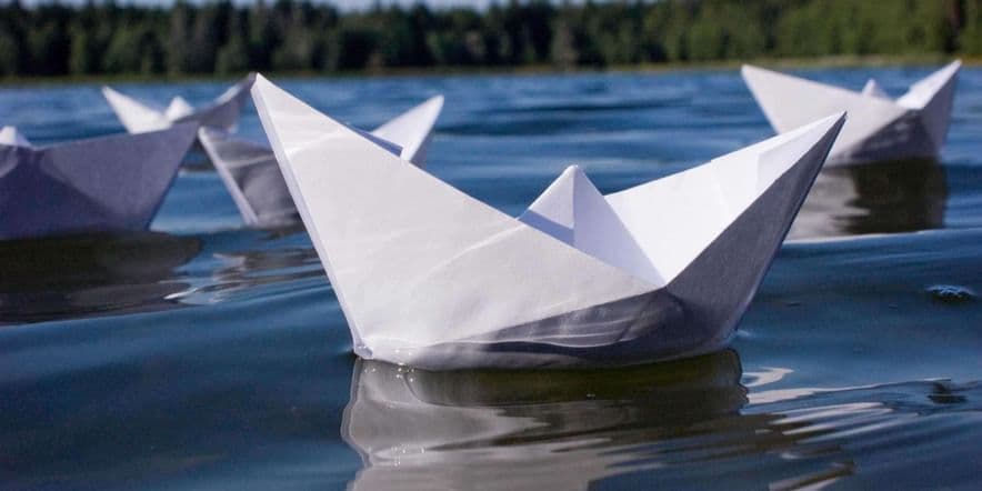 Основное изображение для события Мастер — класс оригами «Бумажный кораблик»