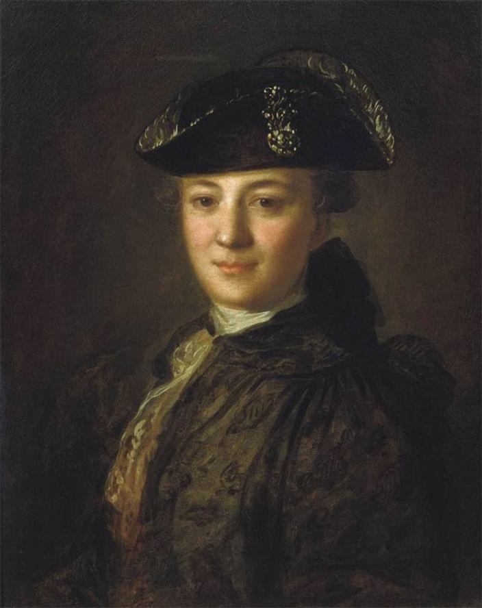 Федор Рокотов. Портрет неизвестного в треуголке. 1770-е. Государственная Третьяковская галерея, Москва