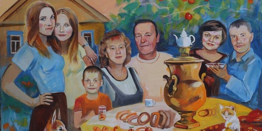 Основное изображение для события Весенний вернисаж «Семейный портрет в живописи»