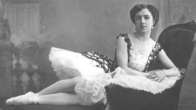 Агриппина Ваганова в роли Пахиты в балете Мариуса Петипа «Пахита». Мариинский театр, Санкт-Петербург, 1910–1912 годы. Фотография: Санкт-Петербургский государственный музей театрального и музыкального искусства, Санкт-Петербург