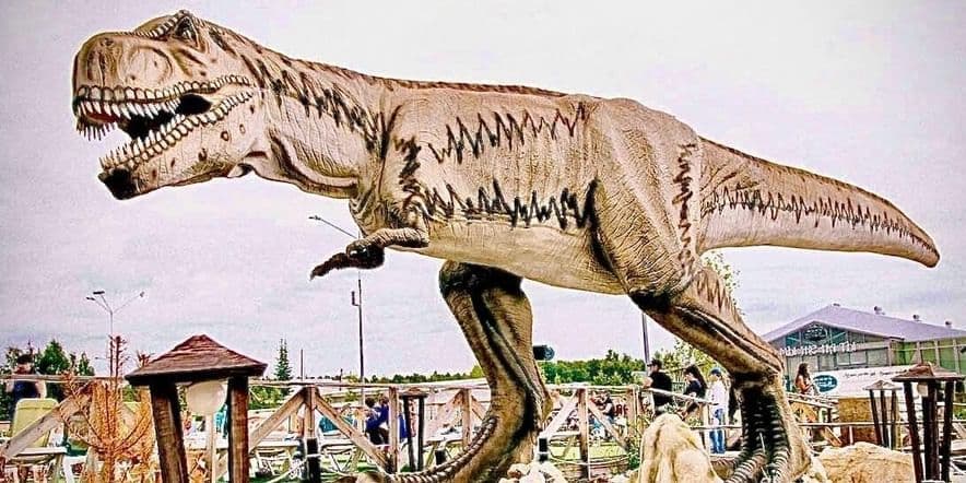 Основное изображение для события Выставка «оживших» динозавров