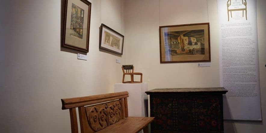 Основное изображение для события «Те самые вещи». Мебель, фотографии из собрания музея-заповедника «Абрамцева»