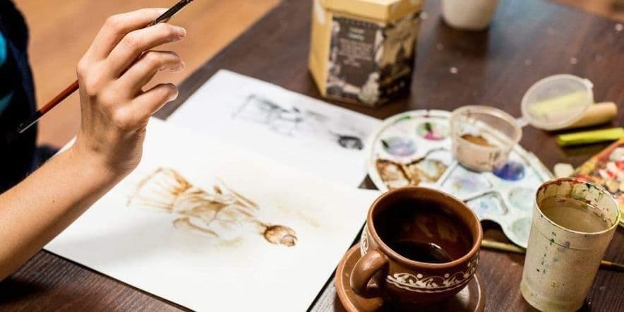 Основное изображение для события Мастер-класс по рисованию «Кофе-арт»