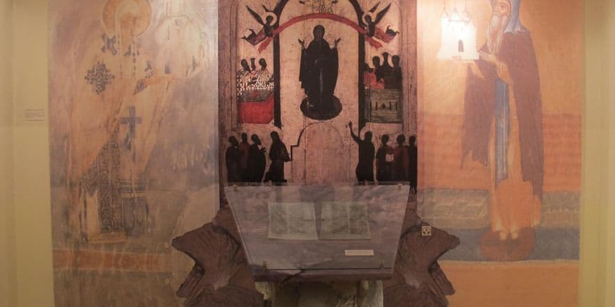 Основное изображение для события Выставка «Культурное наследие Новгородских монастырей»