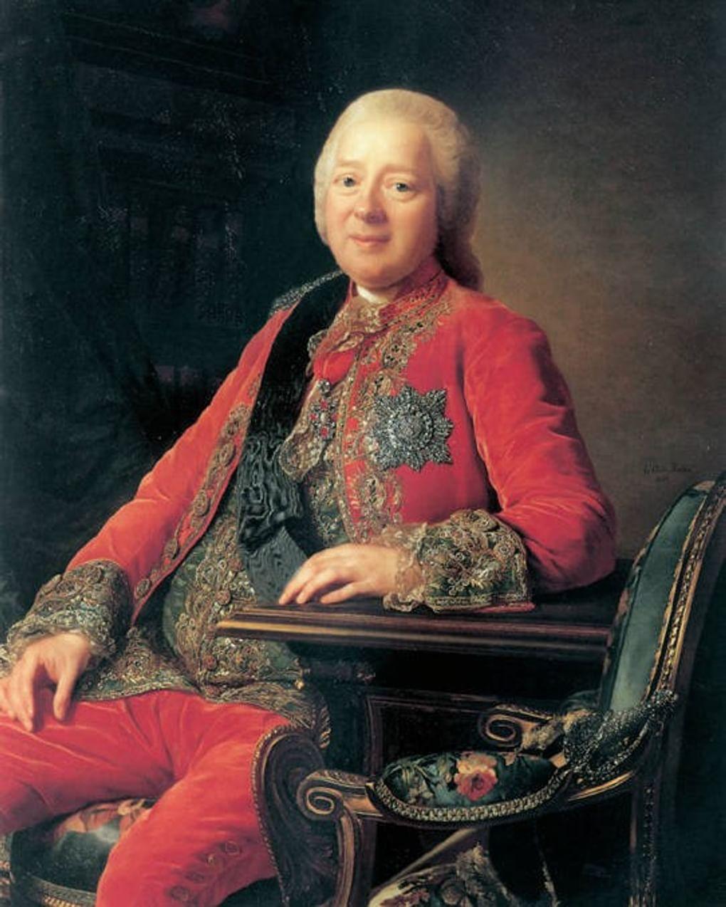 Александр Рослин. Портрет графа Никиты Панина. 1777. Государственный музей изобразительных искусств им. А.С. Пушкина, Москва