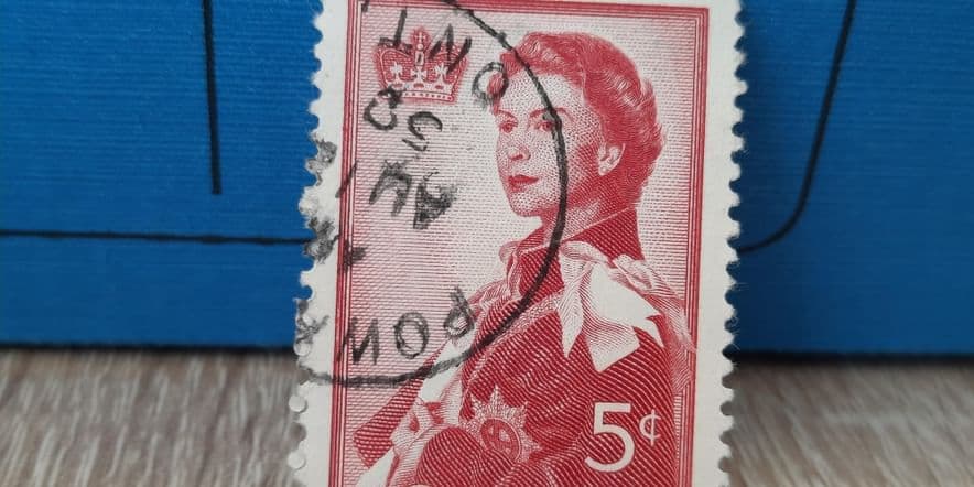 Основное изображение для события Марка почтовая Королева Елизавета II