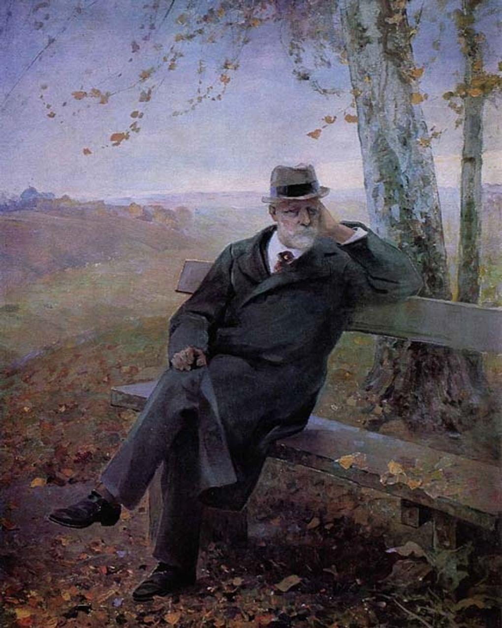 Григорий Светлицкий. Портрет Петра Чайковского (фрагмент). 1938-1945. Мемориальный дом-музей Григория Светлицкого, Киев, Украина