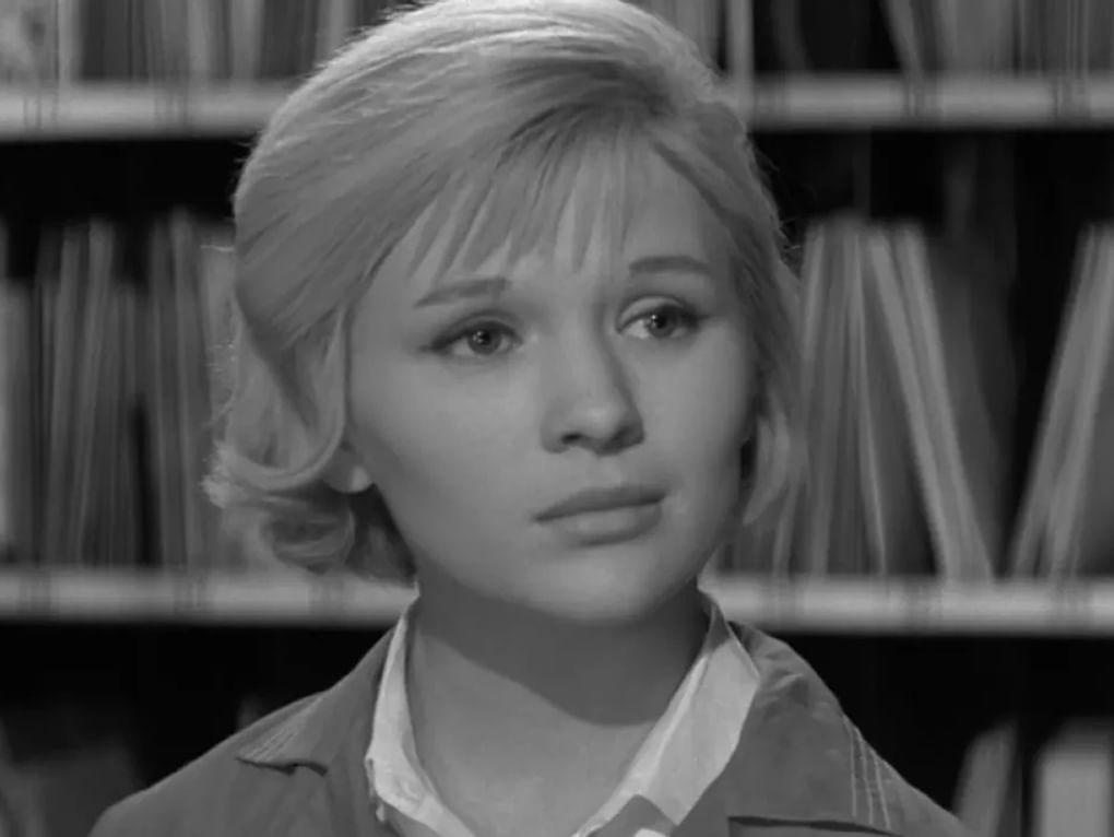 Актриса Галина Польских в художественном фильме Сергея Герасимова «Журналист» (1967)