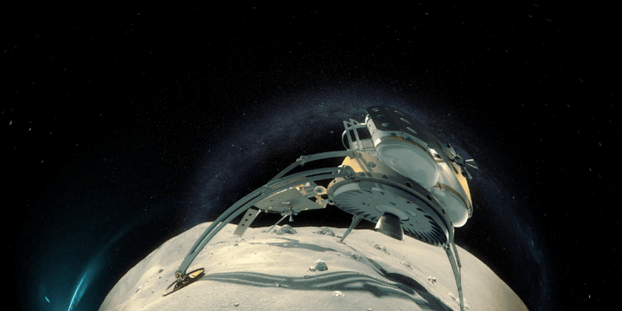 Основное изображение для события Полнокупольный фильм «Возвращение на луну»