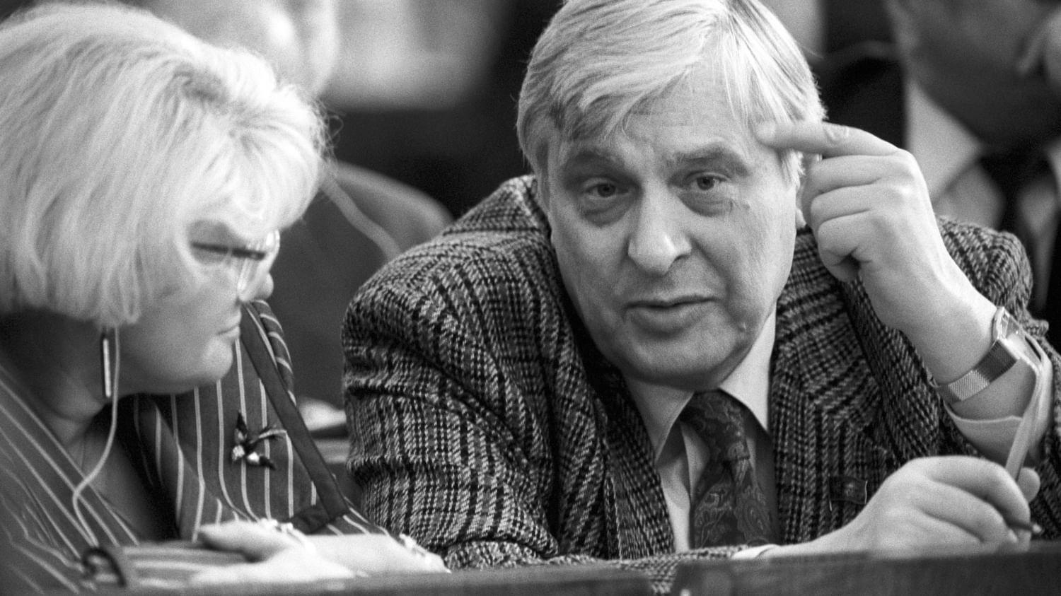 Олег Басилашвили. Москва, 1993 год. Фотография: Мусаэльян Владимир / ТАСС