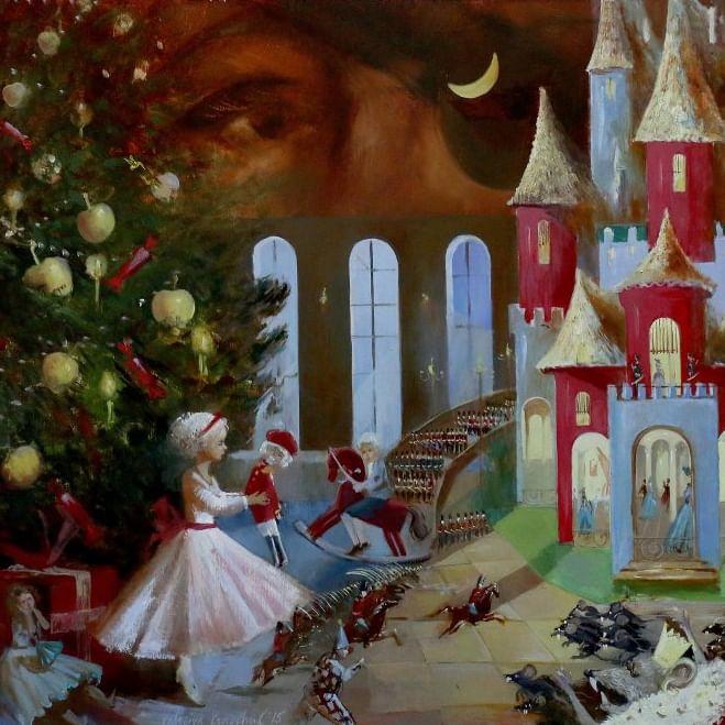Валерия Кравчук. Щелкунчик. Ночь перед Рождеством (фрагмент). 2015. Калининградский областной историко-художественный музей, Калининград