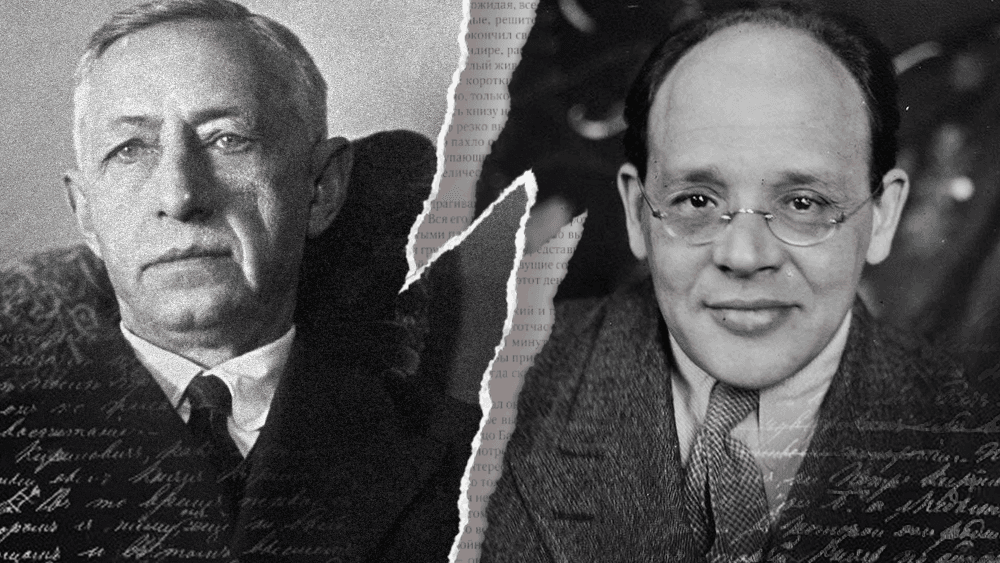 Писатель Иван Бунин. 1933 год. Фотография: Репродукция Фотохроники ТАСС<br/>Писатель Исаак Бабель. Фотография: <a href="https://commons.wikimedia.org/wiki/File:Isaac_Babel.jpg" rel="nofollow noopener" target="_blank">Wikimedia Commons</a> / <a href="https://creativecommons.org/publicdomain/mark/1.0/deed.ru" rel="nofollow noopener" target="_blank">Public Domain</a>