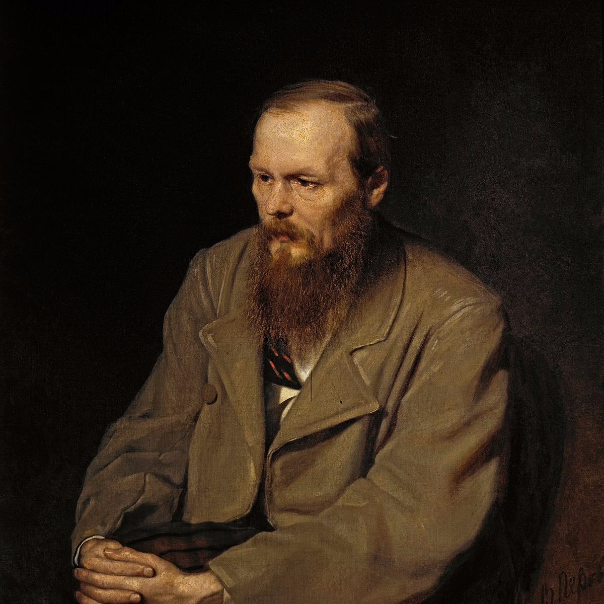 Василий Перов. Портрет Ф.М. Достоевского. 1872