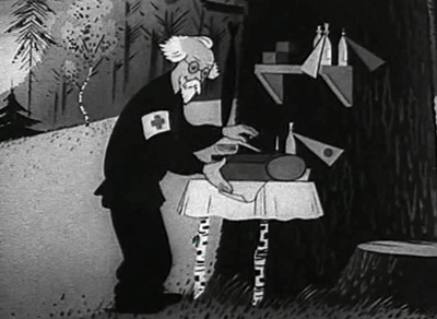 Советские черно-белые мультфильмы