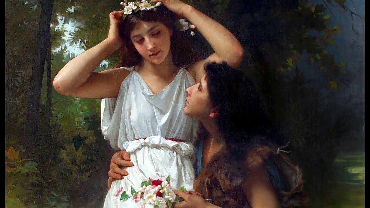 Пьер огюст кот картины с названиями фото