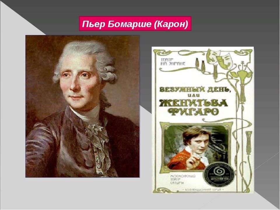 Творчество бомарше презентация