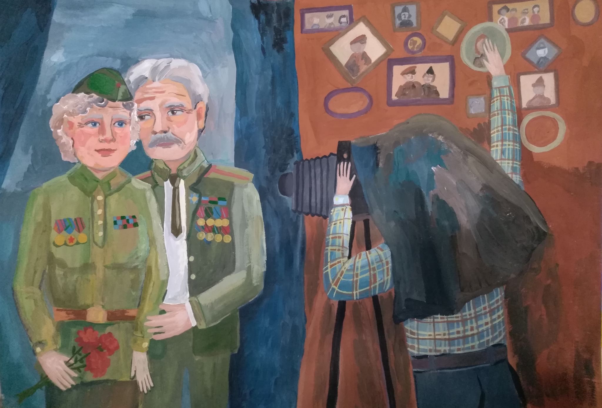 Выставка рисунков вов название