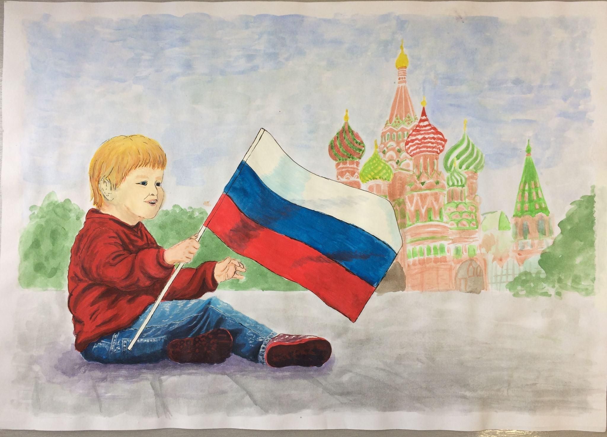 Патриотический час«Флаг России-гордость наша»
