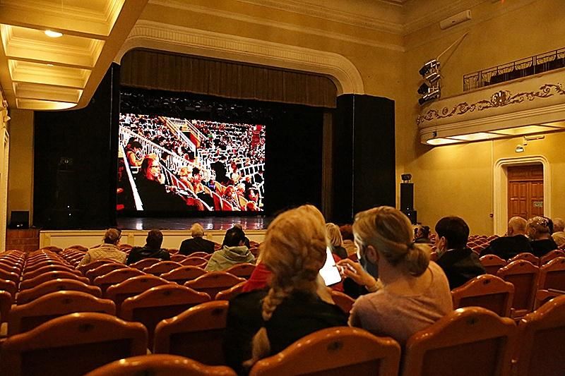 Концерт Российского национального оркестра в виртуальном концертном зале