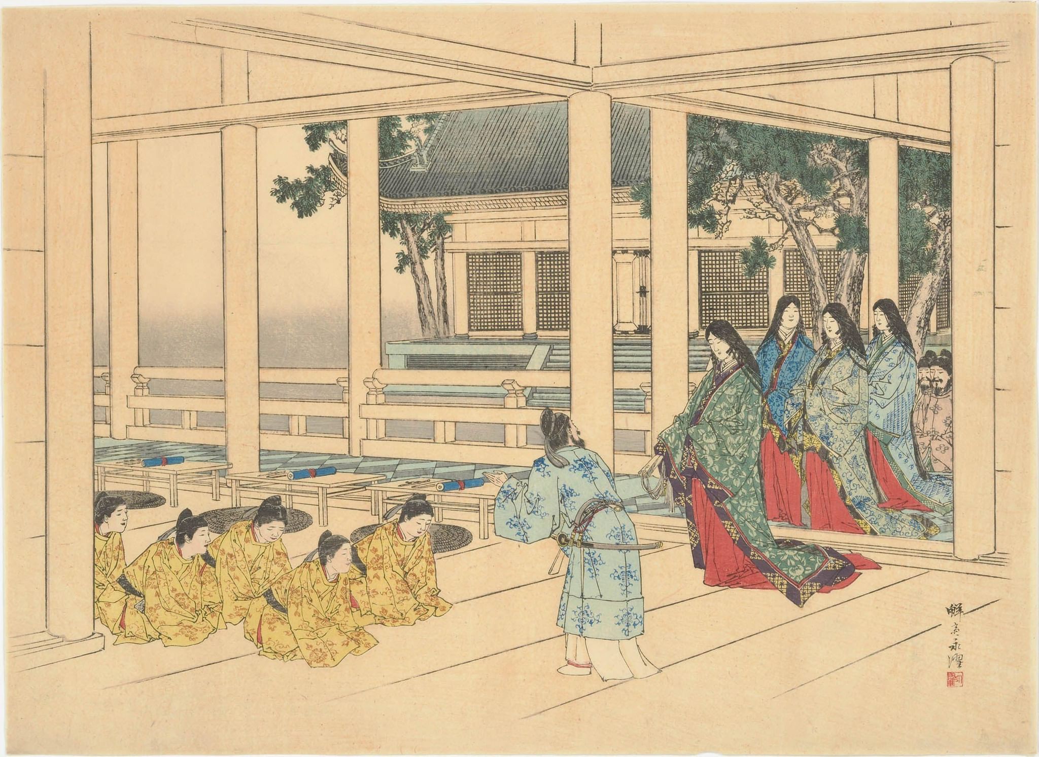 Лекция «Отражение быта и нравов эпохи Хэйан в японских классических романах»