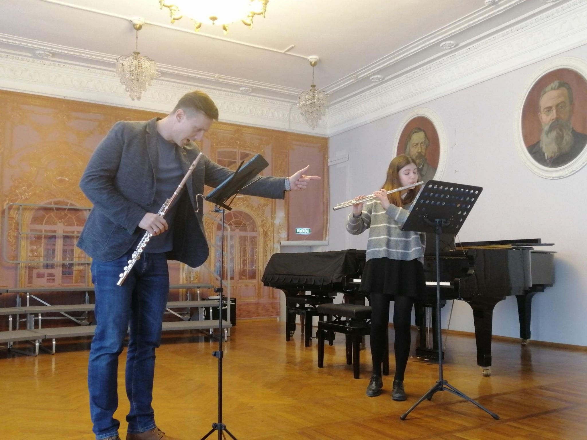 Мастер-класс флейты Антона Сильверстова